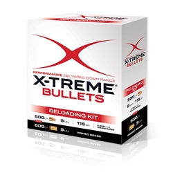 X-Treme Reloading Kit 9mm-115 RN