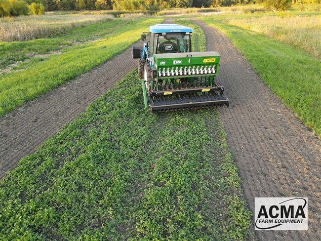 ACMA E200 Power Harrow and Seeder