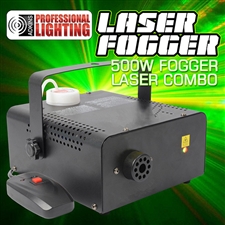Fog Machine Laser Combo W/Remote