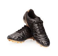 Black and Gold Football Cleat