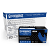 Ammex GWRBN4X100 Nitrile Industrial Gloves Raised Diamond Texture Powder Free 6-mil - Royal Blue - 10-Boxes Per-Case