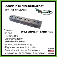 Big Gator Tools SDGMINI - Mini V-DrillGuide