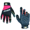 CLC 205R XL - Pit/Engine Crew Gloves Black/Red eXtra Large