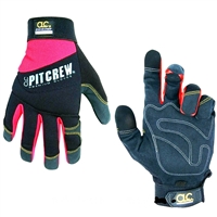 CLC 205R XL - Pit/Engine Crew Gloves Black/Red eXtra Large