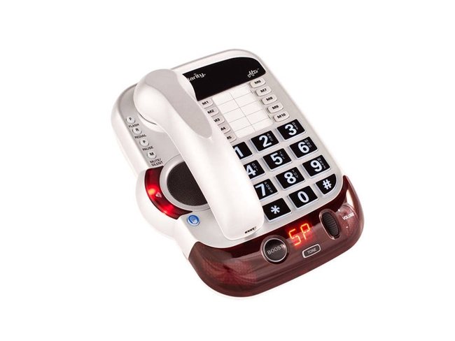 Clarity ALTO - Digital eXtra Loud Big Button w/Speakerphone