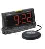 Clarity WakeAssure+ - Vibrating Alarm Clock w/Bed Shaker / Lamp Flasher - 85dB