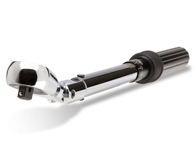 Central Tools 97352A â€“ Torque Wrench 20-100 Ft-Lb w/Flex Head â…œ" Drive