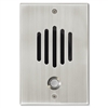 Channel Vision DP-0272P SN - Satin Nickel 1/4â€³ Intercom Large Door Speaker (Panasonic)