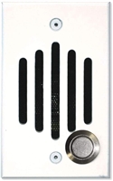 Channel Vision IU-0212P-WH - White 1/4â€³ Intercom Door Speaker (Panasonic)