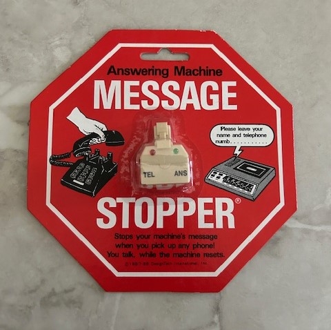 DesignTech DST MS - The Original Answering Machine MESSAGE STOPPERÂ®