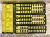 Ernst Socket Boss + Bit Boss - Â¼, â…œ, Â½" Socket Twist Lock Tray Holder - Hi-Viz Yellow