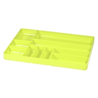 Ernst 5017HV - 10-Compartment Organizer Tray - Hi-Viz Yellow