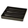 Ernst 5021 BK - 3-Compartment Organizer Tray - Black
