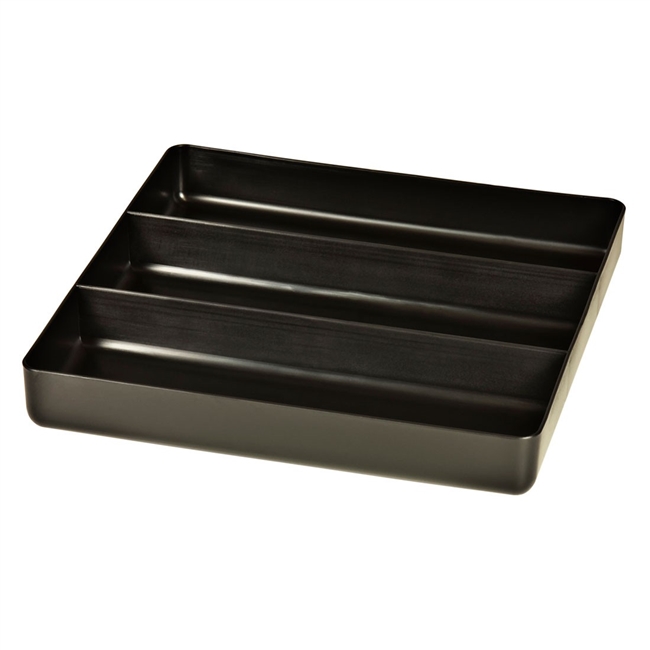 Ernst 5021 BK - 3-Compartment Organizer Tray - Black