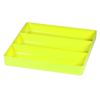 Ernst 5023HV - 3-Compartment Organizer Tray - Hi-Viz Yellow