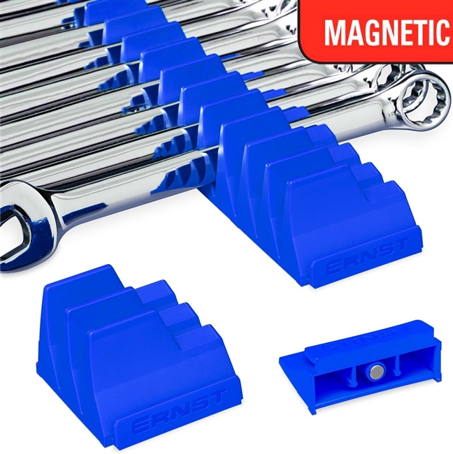 Ernst 5415M BL - Magnetic Wrench Pro Hold 40 Wrenches - Blue