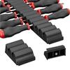 Ernst 5615M BK - Screwdriver Pro Magnetic Modular Organizer Holds 26 Drivers - Black