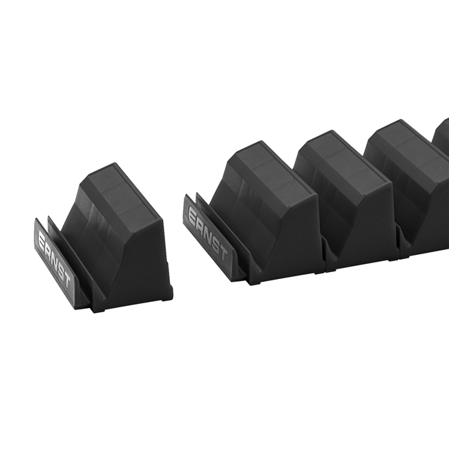 Ernst 5653M BK - Screwdriver Pro XL Magnetic Modular Organizer Holds 14 Drivers - Black