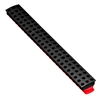 Ernst 5741 BK - 13" Magnetic Bit Bar High-Density Bit Organizer 72 Tool - Black/Red