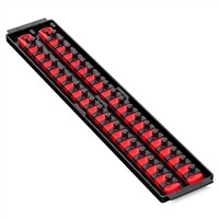 Ernst 8453 RD  Socket Boss High Density Tray 2- 18" Rails â…œ" Clips - Red