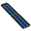 Ernst 8455 BL  Socket Boss High Density Tray 2- 18" Rails Â¼" Clips - Blue