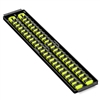 Ernst 8461HV  Socket Boss High Density Tray 2- 18" Rails Â¼" Clips - Hi-Viz Yellow