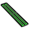 Ernst 8483 GR  Socket Boss High Density Tray 2- 18" Rails Â¼" Clips - Green