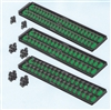 Ernst 8514 GR Socket Boss Pro High-Density 3-Trays, 6- 18" Rails, Ratchet Holders in Â¼ â…œ Â½" - Green