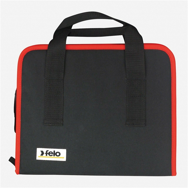 Felo ZC BK/RD - Factory Zipper Case Black and Red - Only