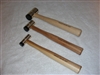 Grace USA BH-4-8-16-DT - Brass Hammer 3PC Set w/Delrin Tip 4, 8, 16oz