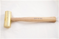 GRACE USA 48oz - Brass Hammer 48oz w/Hickory Handle