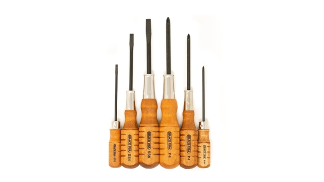 Grace USA HCS-6 - Home or Office Care Screwdriver 6PC Mixed Set