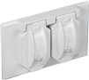 HUBBELL / RACO 5180-6 WH- Bell Single Gang Weatherproof Aluminum Cover - White