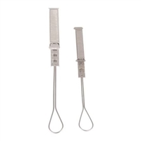 Hubbell / CHANCE C6PRSD - for 6-Pair Cable Drop Wire, Stainless, Dimpled Shim