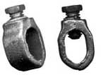 Hubbell EMXXDB - Ground Rod Clamps 3/8, 1/2, 5/8, or 3/4â€³ w/Hex-Head Screw