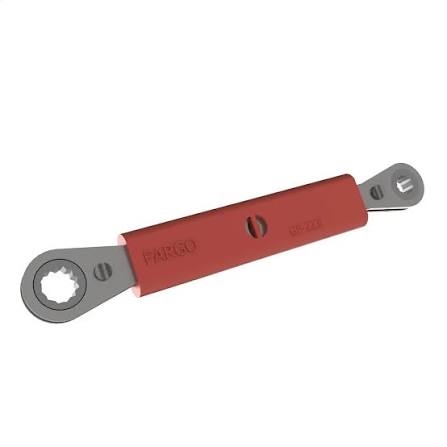 Hubbell / CHANCE GP223 - Fargo Insulating Lineman's Wrench, 9/16 and 3/4 w/Ratchet