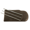 IPA Tools 8043 - Micro Male Electrical Pin Cleaners 3PC Set w/Holster