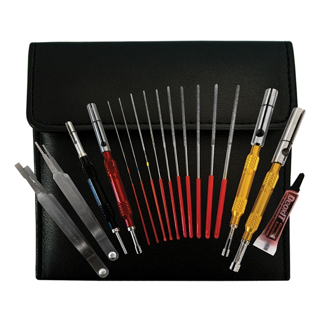 IPA Tools 8048 - HD Fleet Technicianâ€™s Electrical Terminal Maintenance 17PC Set w/Leather Pouch