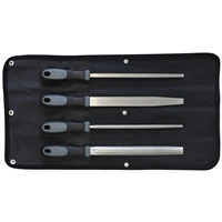 IPA Tools 8108 - Diamond 8" File 4PC Set w/Pouch