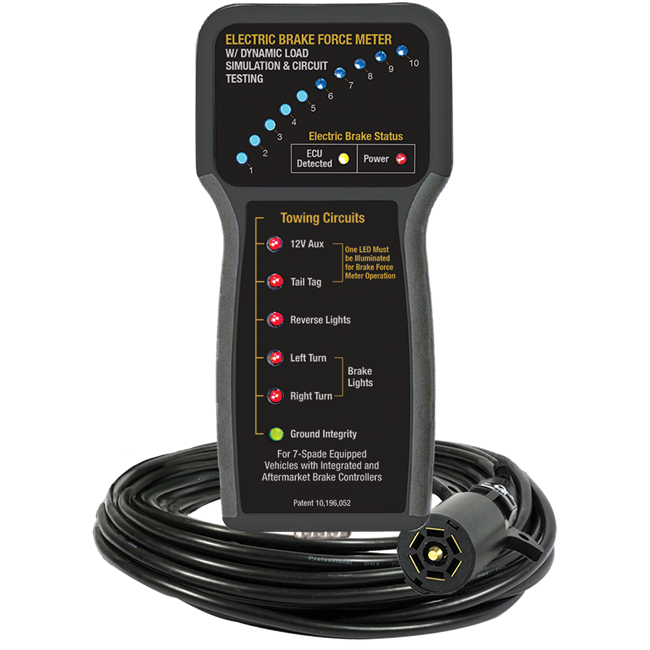 IPA Tools 9107B - Electric Brake Force Meter w/Dynamic Load Simulation / Circuit Testing w/Case