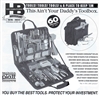 Independent Telephone Network ITN 1876 BK - The Original - Pro Voice/Data Field Manager Tool Case w/60 Usable Pockets