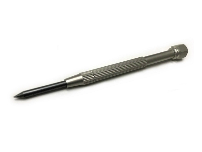 ITN 34-438 MF - PRO Optical Rimless Hole Beveling/Scribe/Awl Tool 4Â½" w/Removable Tip