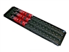 ITN 8621 BK 1/2 w/Ernst Socket Boss High-Density Tray w/3-Socket 18" Rail 51) 1/2" Clips - Triple Black