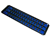 ITN 8621 BL 1/2 w/Ernst Socket Boss High-Density Tray w/3-Socket 18" Rail 51) 1/2" Clips - Triple Blue