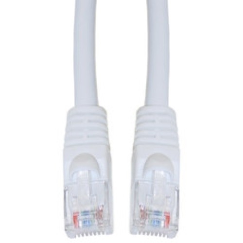 ITN CAT5E WH 10/10PK - Cat5e White 10' Patch Cable w/Molded Snag-free Boots 10/PACK
