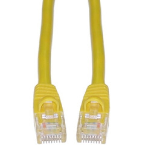 ITN CAT6 YL 25 - Cat6 Yellow 25' Patch Cable w/Molded Snag-free Boots