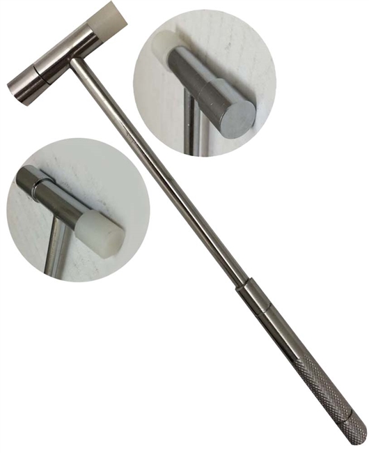 ITN PH202 - Jewelers / Orthopedic Dual Headed Hammer w/Textured Grip 8.25"