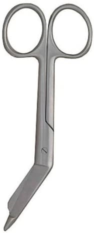ITN SC85550 - Angled Bandage Scissors Stainless Steel Shears 5.5"