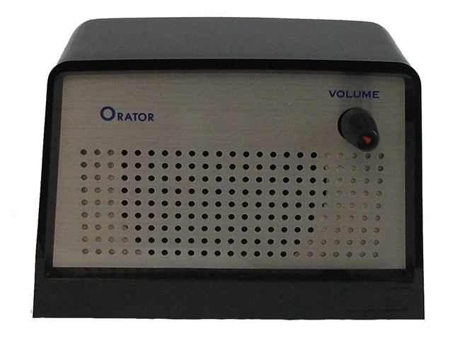 Cortelco ITT 01070000APAK - Orator Loudspeaker Desktop - Gloss Black
