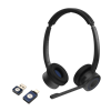 JPL Telecom 575-342-001 - Element-BT500D Bluetooth Wireless Binaural Headset w/BT-220 Dongle